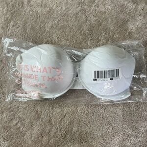 VICTORIA'S SECRET PINK Super Push-Up Bra VS White 40D